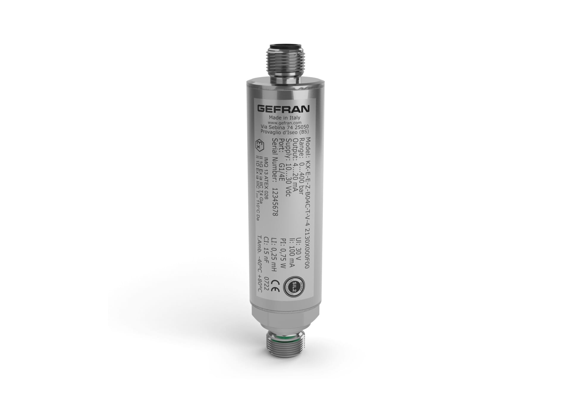 GEFRAN SPA GEFF097195 KX-E-7-V-B06U-T-V-4 2130X000X00