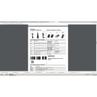 GEFRAN SPA - GEF1960014 DIN-4 ASS.SUPP.DIN W21X