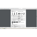 GEFRAN SPA - GEF1960014 DIN-4 ASS.SUPP.DIN W21X