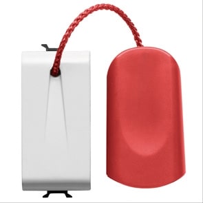 GEWISS - GEWGW10136 PULSANTE 1M 1P NA 16A TIRANTE BIANCO