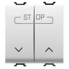 GEWISS - GEWGW10160F DOPPIO PULSANTE 2M 1P NA 16A BIANCO