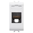 GEWISS - GEWGW10401 CONNETTORE TELEFONICO RJ11 1M BIANCO
