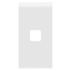 GEWISS - GEWGW10551S TASTO INTERCAMBIABILE PER COMANDI ASSIALI - DA COMPLETARE CON LENTE - 1 MODULO - BIANCO LUCIDO - CHORUSMART