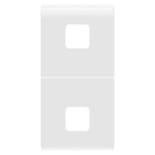 GEWISS - GEWGW10553S TASTO INTERCAMBIABILE PER COMANDI ASSIALI - DA COMPLETARE CON 2 LENTI - 1 MODULO - BIANCO LUCIDO - CHORUSMART