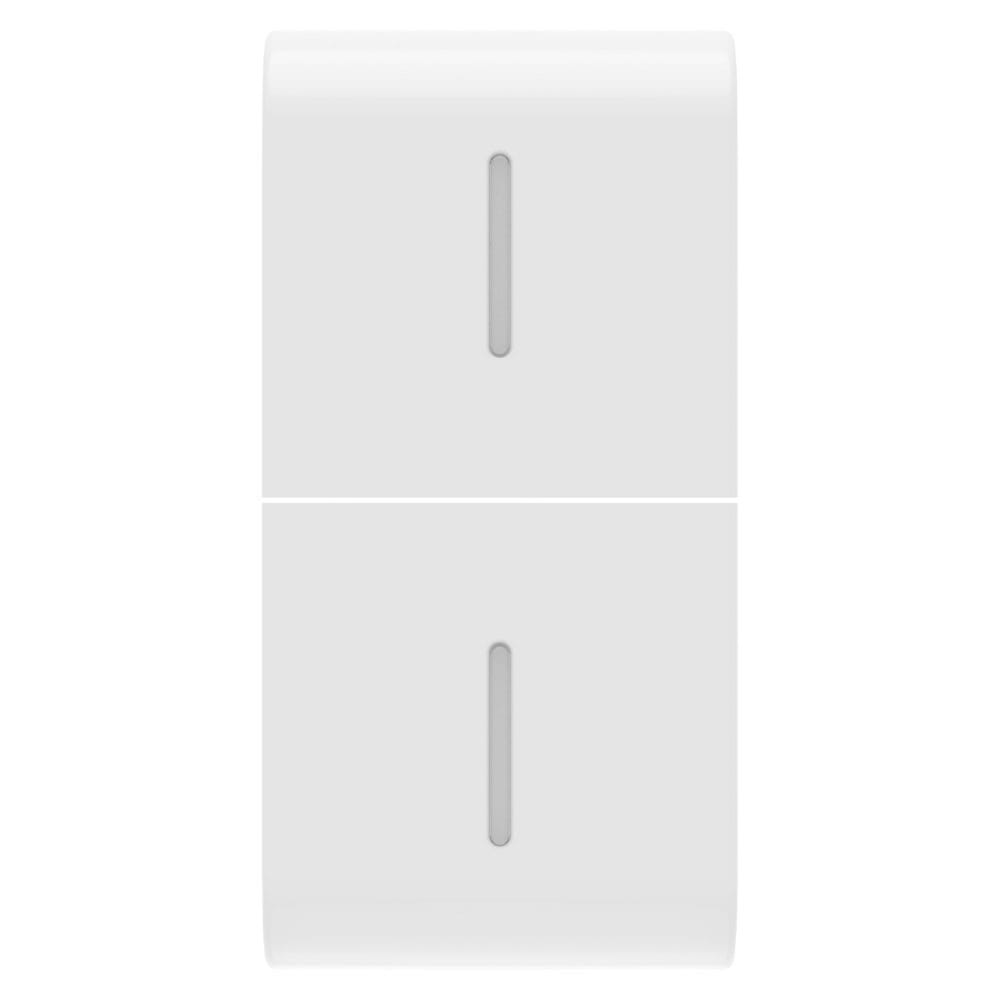 GEWISS - GEWGW10557S TASTO INTERC.2 DIFFUSORI 1M BIANCO