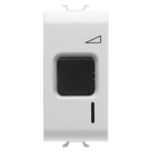 GEWISS - GEWGW10568 REGOLATORE ELETTRONICO - A PULSANTE - 230V ac 50/60Hz - RESISTIVO 60-500W / INDUTTIVO 60-500VA - 1 MODULO - BIANCO LUCIDO CHORUSMART