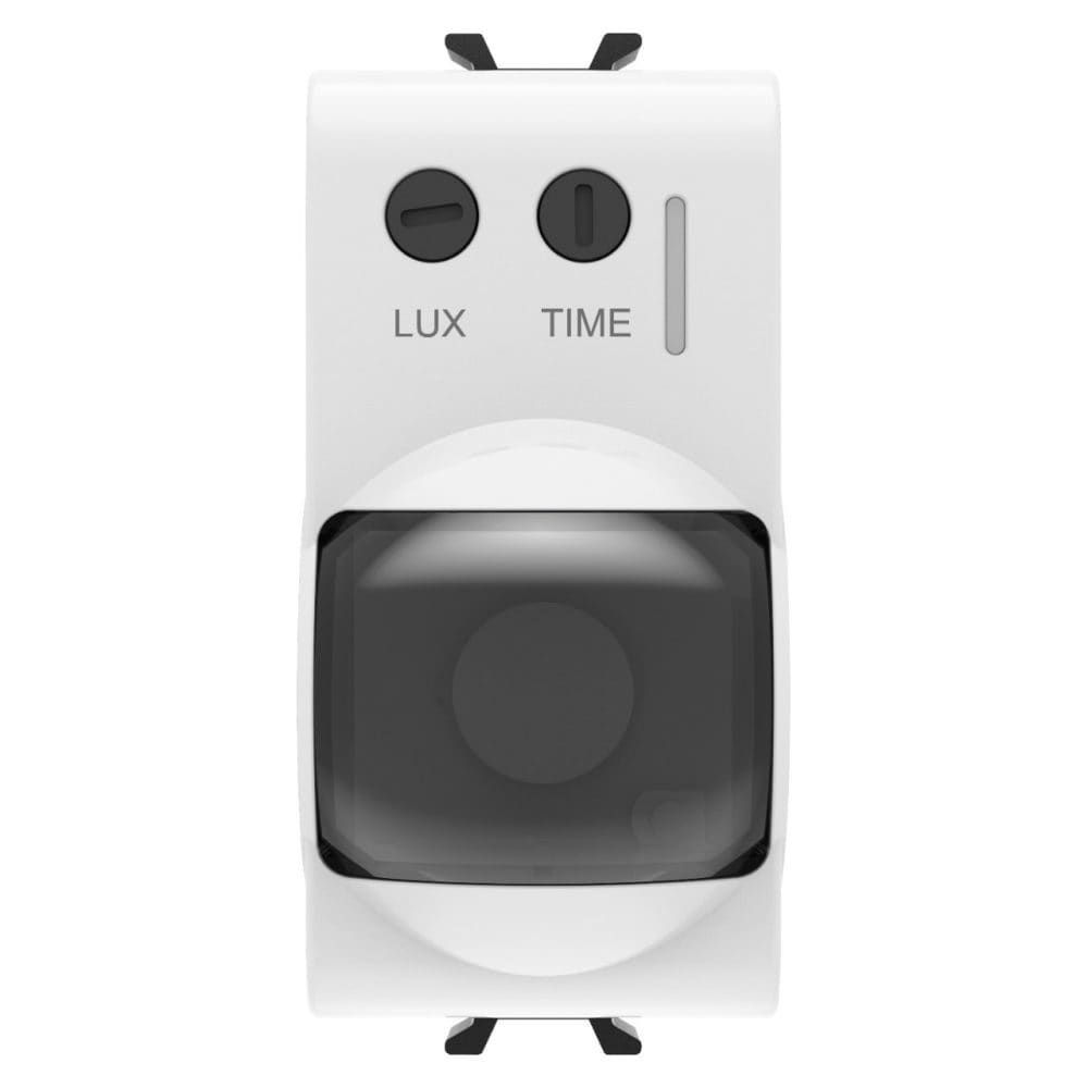GEWISS - GEWGW10594 RIVELATORE DI MOVIMENTO A RAGGI INFRAROSSI - 230 V ac 50/60 Hz - BIANCO LUCIDO - 1 MODULO - CHORUSMART
