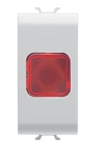 GEWISS - GEWGW10623 SPIA DI SEGNALAZIONE ROSSO 1M BIANCO