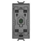 GEWISS - GEWGW10677 MODULO 1 COMANDO ASSIALE AUSILIARIO - 100-240 V ac 50/60 Hz - 1 MODULO - CHORUSMART