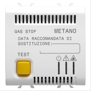 GEWISS GEWGW10712 RIVELATORE CH4 2M 12V AC/DC BIANCO