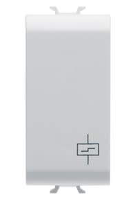 GEWISS - GEWGW10721 RELE' PASSO-PASSO 230V ac 50/60Hz - 1P 10AX 250V ac - 1 MODULO - BIANCO LUCIDO - CHORUSMART