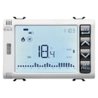 GEWISS - GEWGW10794H CRONOTERMOSTATO PROGRAMMATORE CON GESTIONE UMIDITÀ - KNX - 3 MODULI - BIANCO - CHORUSMART