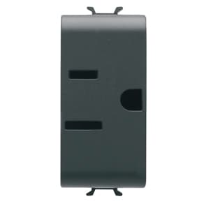 GEWISS GEWGW12286 PRESA 1M 2P+T 15A ST.USA NERO