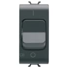 GEWISS - GEWGW12466 INTERRUTTORE AUTOMATICO MAGNETOTERMICO - CURVA C - 1P+N 6A 230Vac - 1 MODULO - NERO SATINATO - CHORUSMART