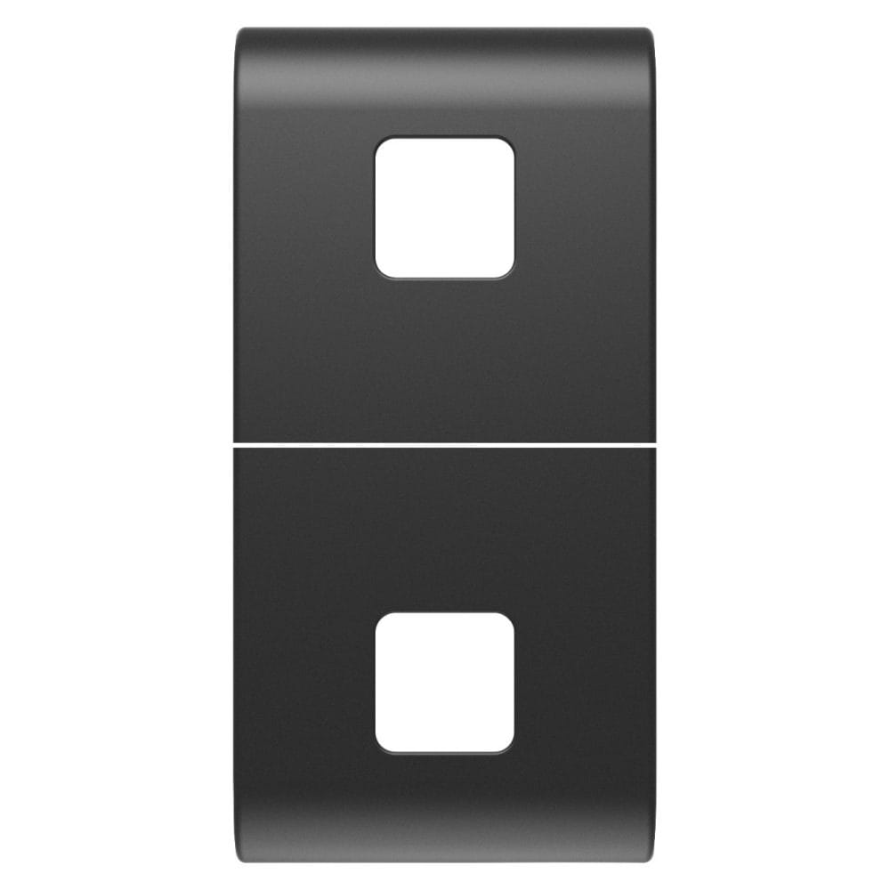 GEWISS - GEWGW12553S TASTO INTERCAMBIABILE PER COMANDI ASSIALI - DA COMPLETARE CON 2 LENTI - 1 MODULO - NERO SATINATO - CHORUSMART