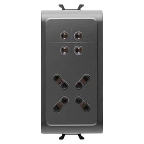GEWISS - GEWGW12935 INSERITORE DA INCASSO - ANTIFURTO FILARE - NERO - CHORUSMART
