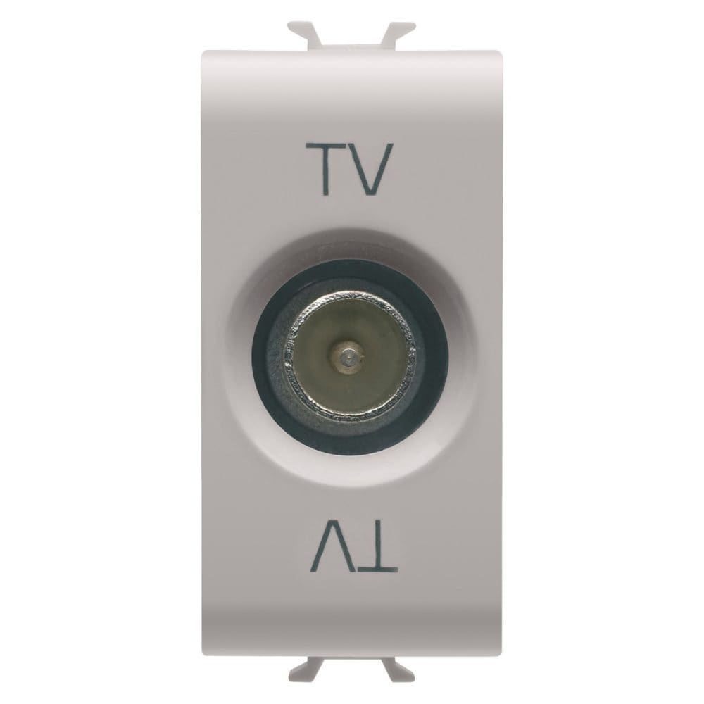 GEWISS GEWGW13361 PRESA TV 1M DIR. CONN.MASC.9,5MM BE