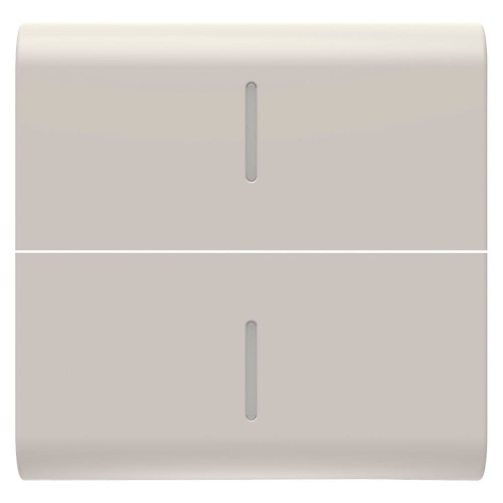 GEWISS - GEWGW13558S TASTO INTERC.2 DIFFUSORI 2M NAT.BEIGE