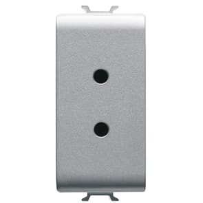GEWISS - GEWGW14451 PRESA SELV - 2P 6A 24V - 1 MODULO - TITANIO - CHORUSMART