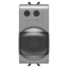 GEWISS - GEWGW14594 RIVELATORE DI MOVIMENTO A RAGGI INFRAROSSI - 230 V ac 50/60 Hz - TITANIO - 1 MODULO - CHORUSMART