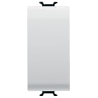 GEWISS - GEWGW15131 PULSANTE UNIPOLARE 250V ac - NA 16A - TASTO NEUTRO - 1 MODULO - BIANCO SATINATO - CHORUSMART