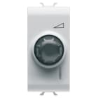GEWISS - GEWGW15575 REGOLATORE ELETTRONICO UNIVERSALE ROTATIVO - 230 V ac 50 Hz - BIANCO SATINATO - 1 MODULO - CHORUSMART