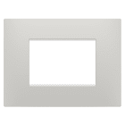 GEWISS - GEWGW16003CY PLACCA EGO - IN TECNOPOLIMERO - 3 POSTI - ARGILLA - CHORUSMART