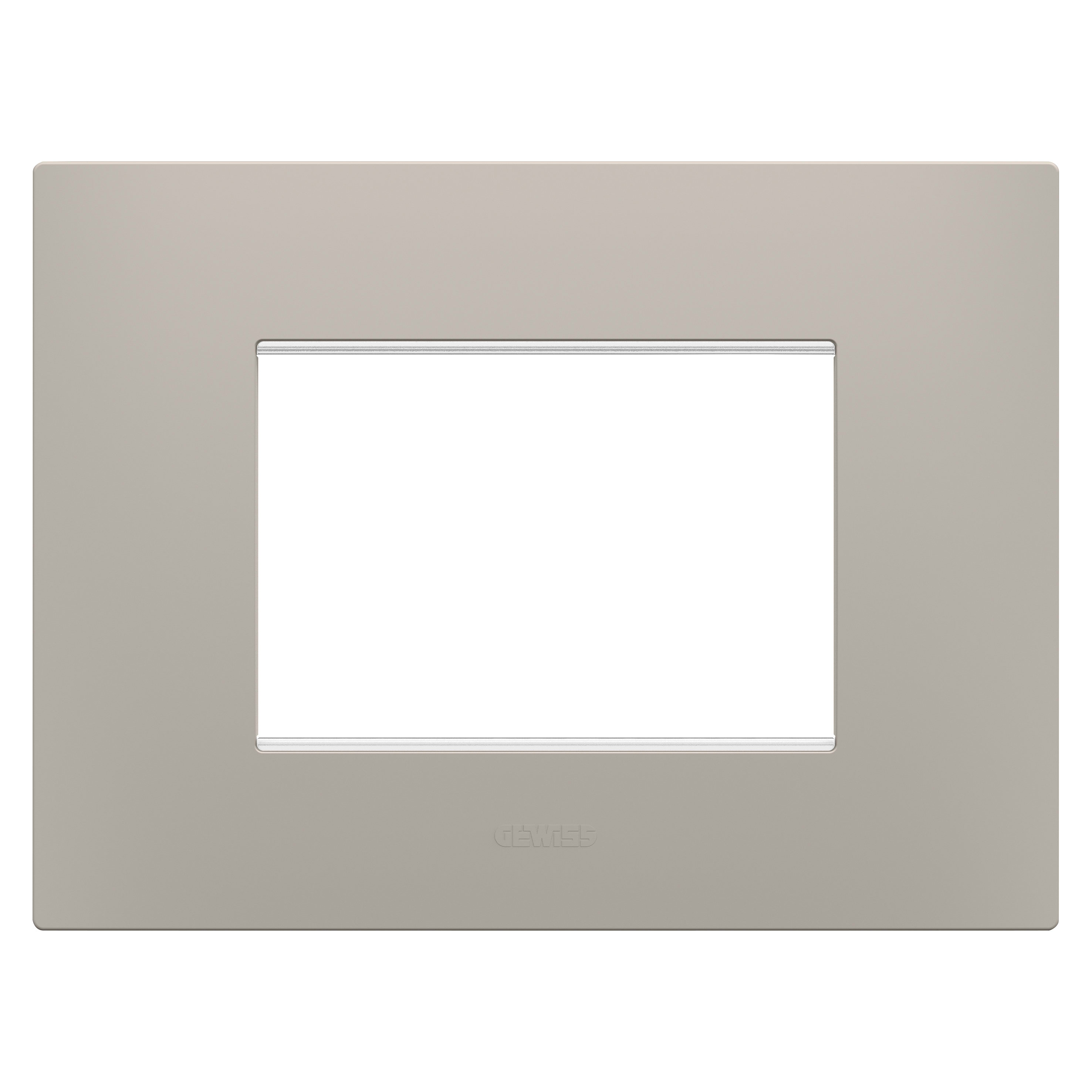 GEWISS - GEWGW16003DS PLACCA EGO 3M DARK SAND