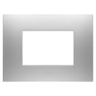 GEWISS - GEWGW16003GR PLACCA EGO - IN TECNOPOLIMERO VERNICIATO - 3 POSTI - MAGNETIC GRAY - CHORUSMART