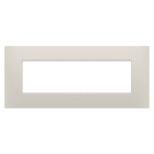 GEWISS - GEWGW16007NB PLACCA EGO - IN TECNOPOLIMERO - 7 POSTI - NATURAL BEIGE - CHORUSMART
