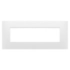 GEWISS - GEWGW16007PW PLACCA EGO - IN TECNOPOLIMERO - 7 POSTI - BIANCO SATINATO - CHORUSMART