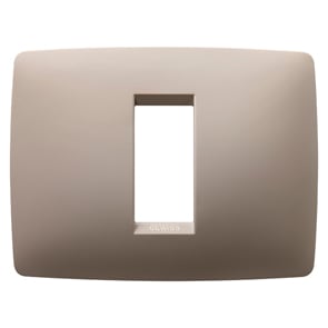 GEWISS - GEWGW16101TC PLACCA ONE - IN TECNOPOLIMERO - 1 POSTO - CANAPA - CHORUSMART