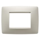 GEWISS - GEWGW16103TI PLACCA ONE - IN TECNOPOLIMERO - 3 POSTI - AVORIO - CHORUSMART