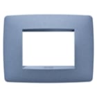 GEWISS GEWGW16103VB PLACCA ONE 3P BLU MARE