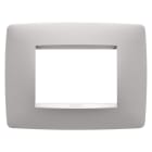 GEWISS - GEWGW16103VL PLACCA ONE - IN TECNOPOLIMERO VERNICIATO - 3 POSTI - NATURAL BEIGE - CHORUSMART