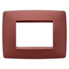 GEWISS - GEWGW16103VR PLACCA ONE 3P RUBINO
