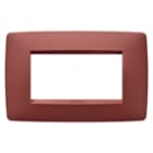 GEWISS - GEWGW16104VR PLACCA ONE 4P RUBINO
