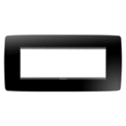 GEWISS - GEWGW16106TN PLACCA ONE - IN TECNOPOLIMERO - 6 POSTI - NERO TONER - CHORUSMART