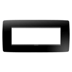 GEWISS - GEWGW16106TN PLACCA ONE 6M NERO TONER