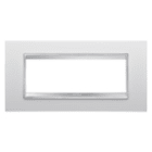 GEWISS - GEWGW16206TB PLACCA LUX - IN TECNOPOLIMERO - 6 POSTI - BIANCO - CHORUSMART