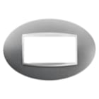 GEWISS - GEWGW16304VT PLACCA ART 4P TITANIO