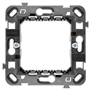 GEWISS - GEWGW16823 SUPPORTO STANDARD INTERNAZIONALE - 2 POSTI CON GRIFFE LUNGHE - CHORUSMART