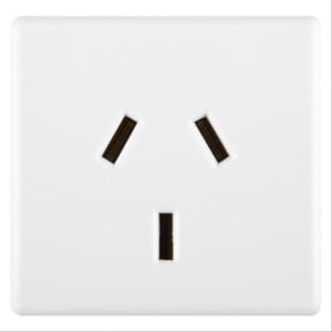 GEWISS - GEWGW20248 PRESA 2P+T 10A STD ARGENTINO SY/WT