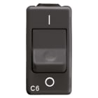 GEWISS - GEWGW21435 INTERRUT.AUT.MAG.1P+N C10 3KA 230V SY/BK