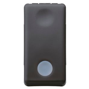GEWISS GEWGW21531 PULSANTE 1P NC 10A DISCH.NEUTRO SY/BK