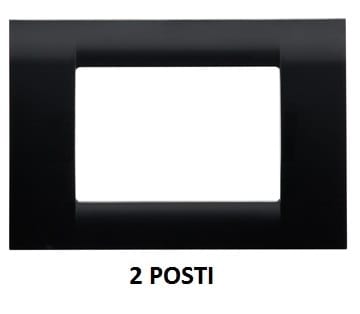 GEWISS - GEWGW22112 PLACCA 2M NERO TONER SYSTEM VIRNA