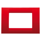 GEWISS - GEWGW22123 PLACCA 3M ROSSO GERANIO SYSTEM VIRNA