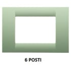 GEWISS - GEWGW22146 PLACCA 6M VERDE VENEZIA SYSTEM VIRNA