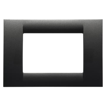 GEWISS - GEWGW22293 PLACCA 3M ARDESIA METALLIZ.SYSTEM VIRNA