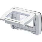 GEWISS - GEWGW22463 PLACCA STAGNA 4M.GRIGIO 7035 TOP SYST.